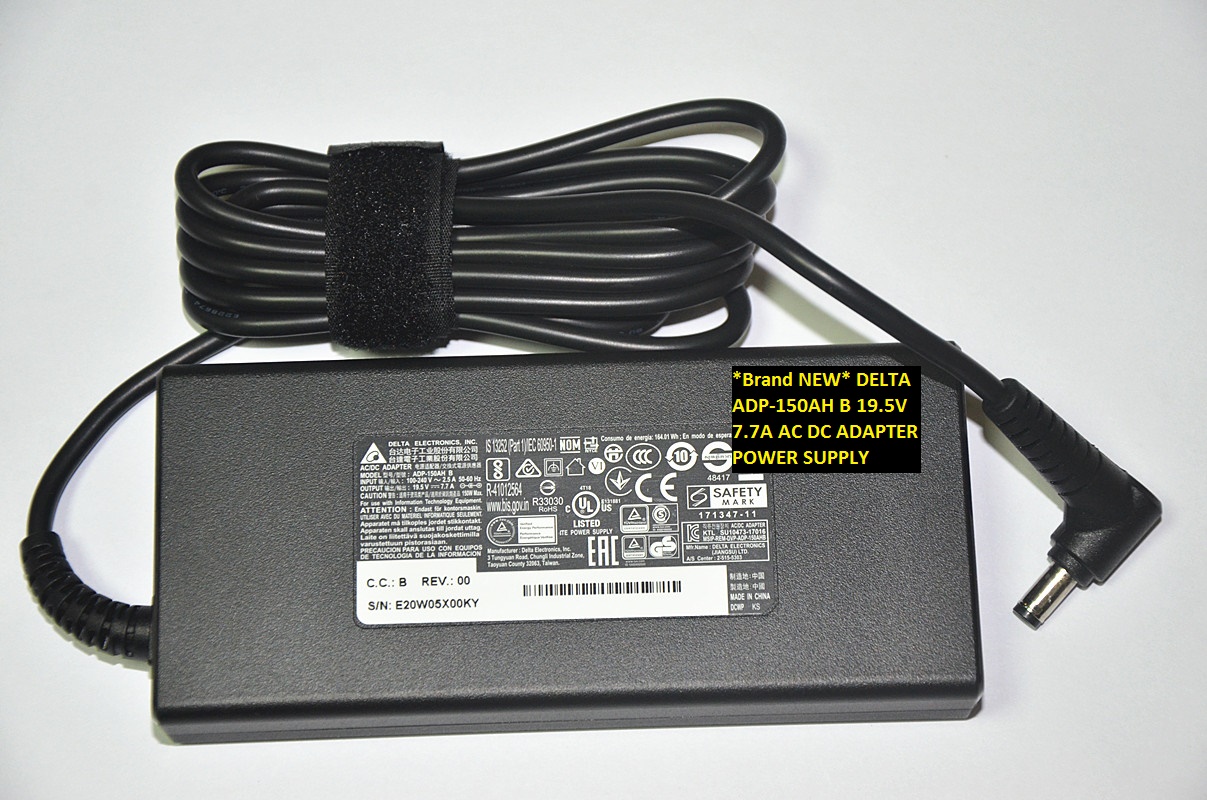 *Brand NEW* AC100-240V 19.5V 7.7A DELTA ADP-150AH B AC DC ADAPTER POWER SUPPLY